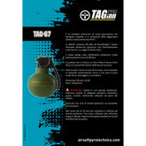 Airsoft Pyrotechnics TAG-67 Airsoft Hand Grenade